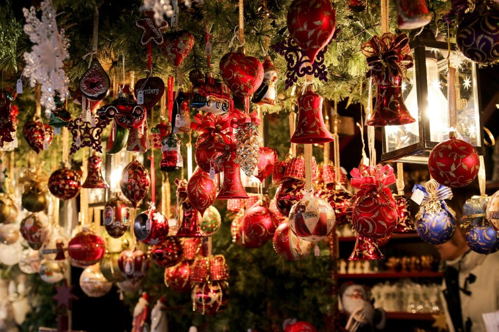 Christmas Market Montmartre déco