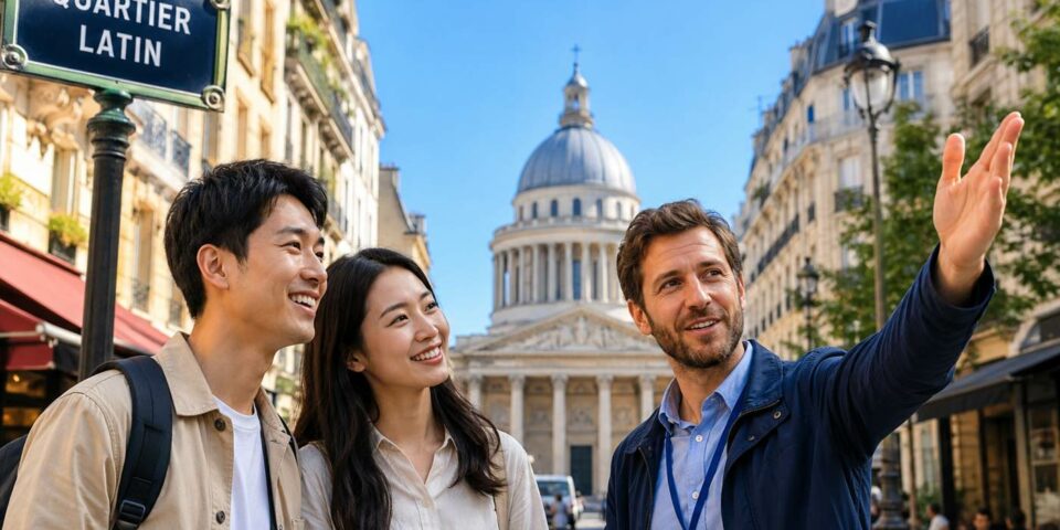 Visit le Quartier Latin with a private guide